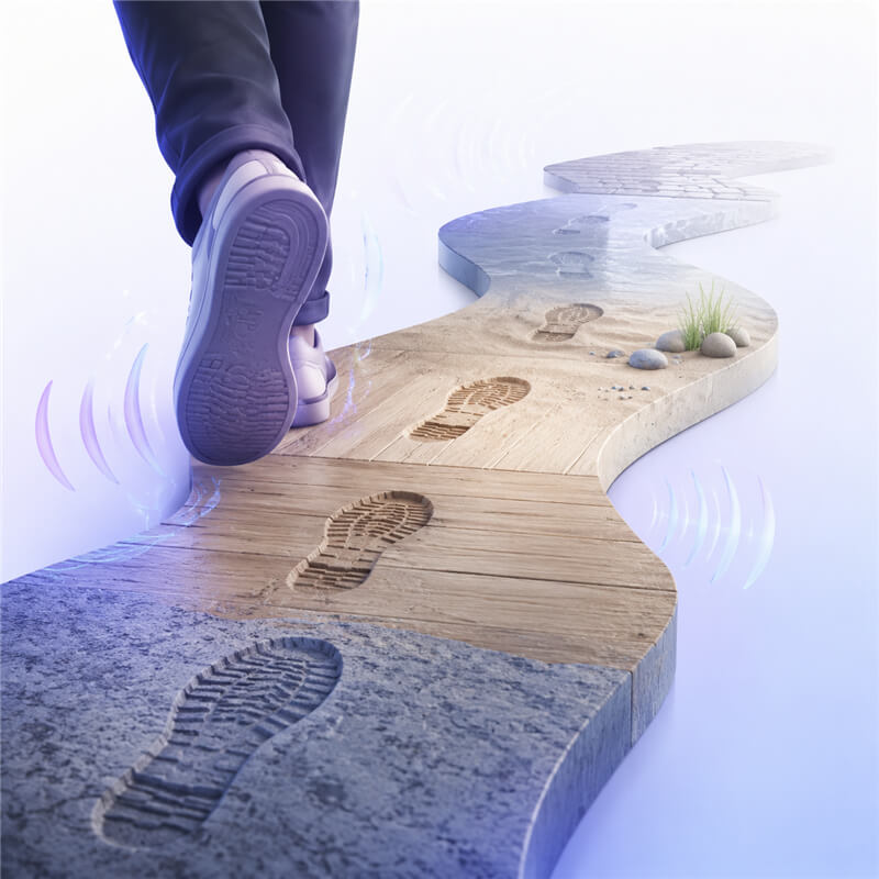 Footsteps sound effect category thumbnail